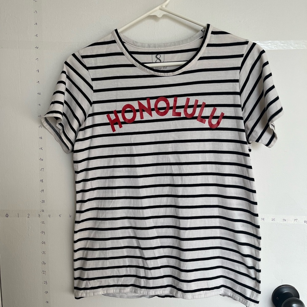 Fighting eel Honolulu stripped shirt